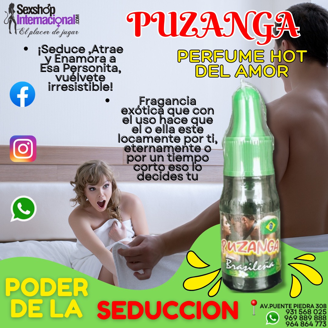  DEJA DE SUFRIR USA PUZANGA PERFUME EXOTICO DEL AMOR Y ENCANTO 931568025